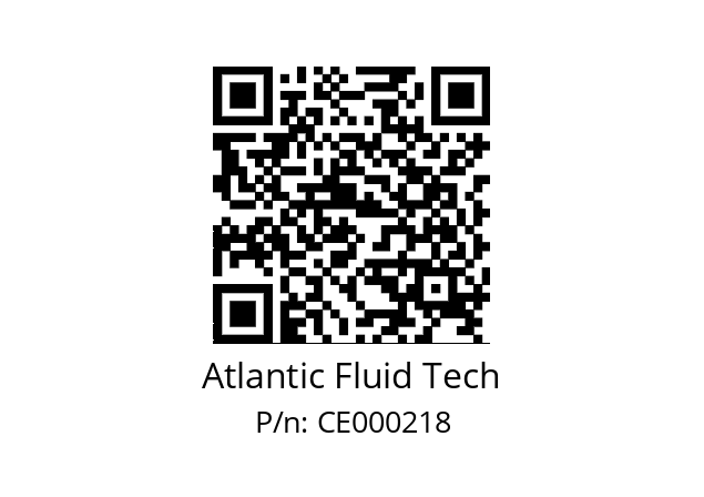   Atlantic Fluid Tech CE000218