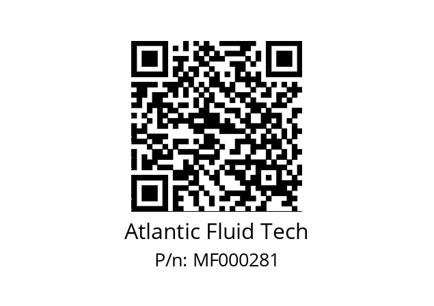   Atlantic Fluid Tech MF000281