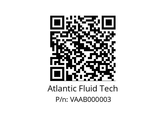   Atlantic Fluid Tech VAAB000003