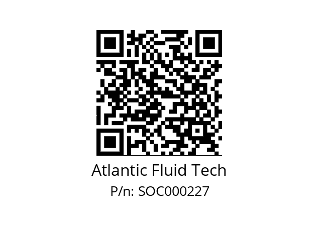   Atlantic Fluid Tech SOC000227