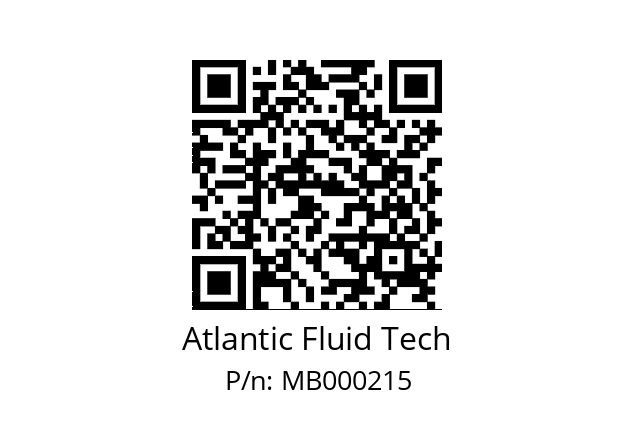   Atlantic Fluid Tech MB000215