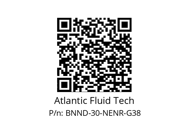   Atlantic Fluid Tech BNND-30-NENR-G38