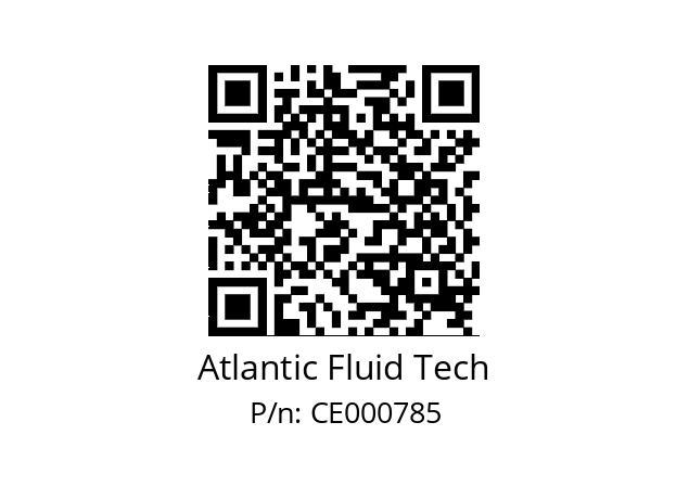   Atlantic Fluid Tech CE000785