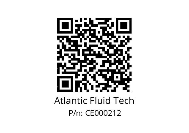   Atlantic Fluid Tech CE000212