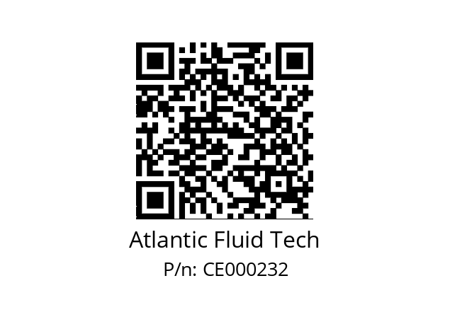   Atlantic Fluid Tech CE000232