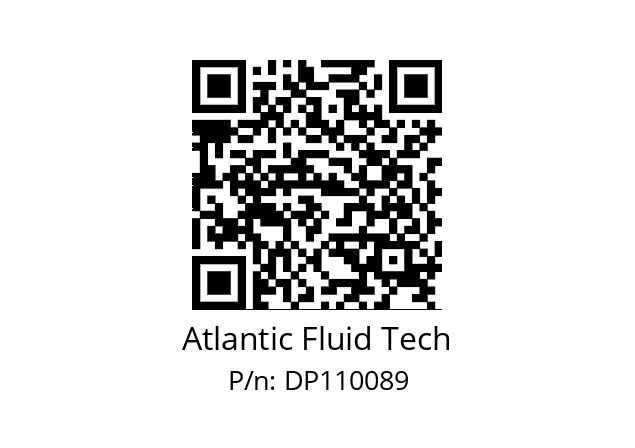   Atlantic Fluid Tech DP110089