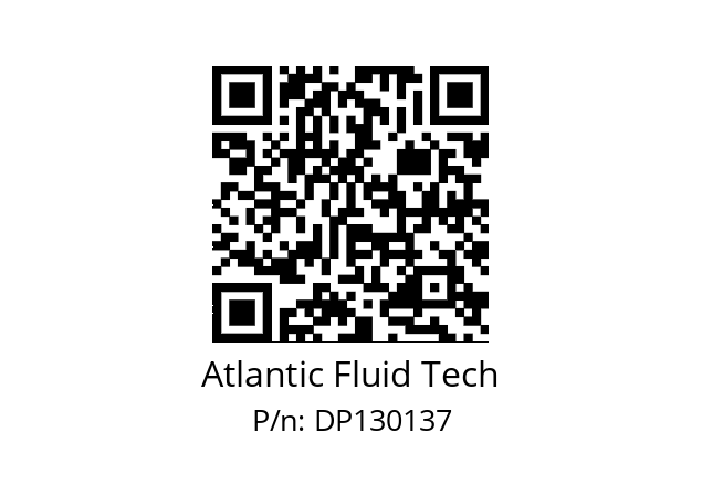   Atlantic Fluid Tech DP130137