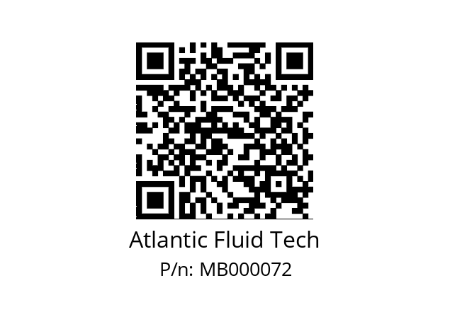   Atlantic Fluid Tech MB000072