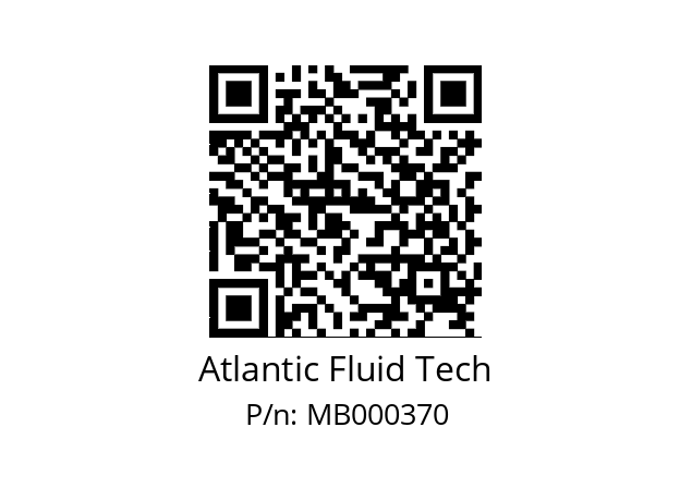   Atlantic Fluid Tech MB000370