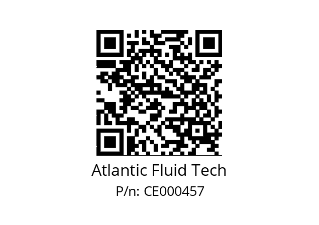   Atlantic Fluid Tech CE000457