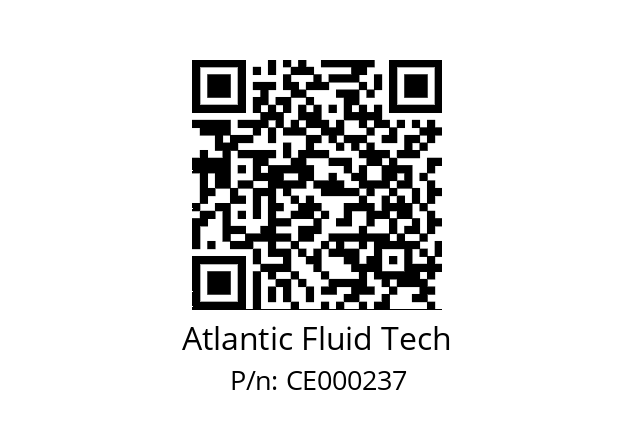   Atlantic Fluid Tech CE000237