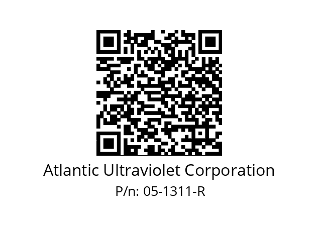  GX48L Atlantic Ultraviolet Corporation 05-1311-R