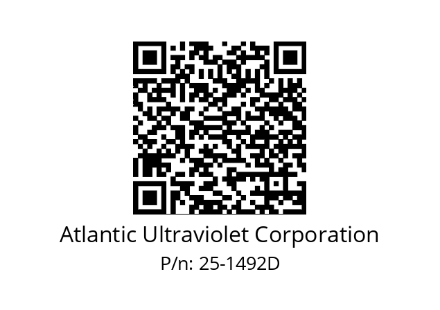   Atlantic Ultraviolet Corporation 25-1492D