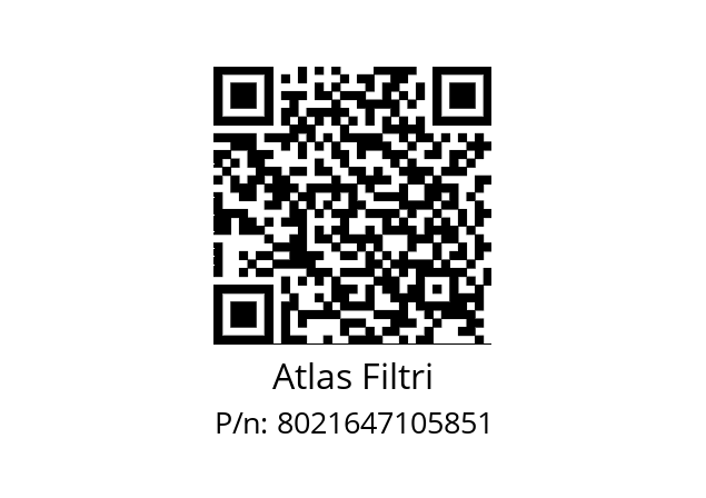   Atlas Filtri 8021647105851