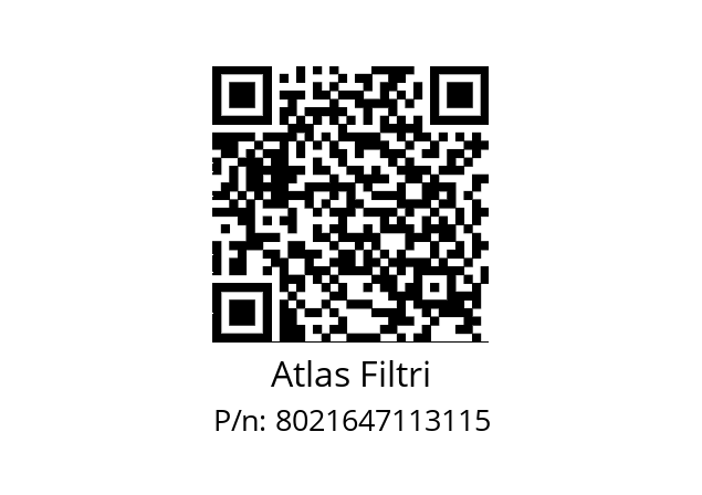   Atlas Filtri 8021647113115