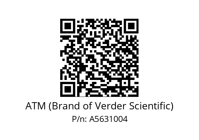   ATM (Brand of Verder Scientific) A5631004