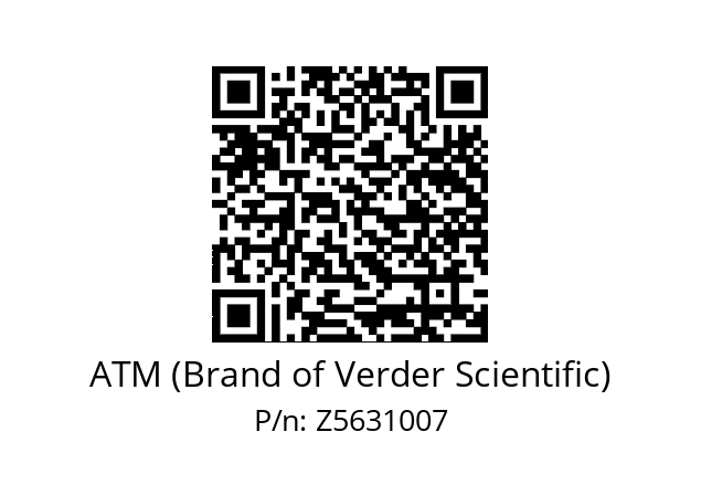   ATM (Brand of Verder Scientific) Z5631007