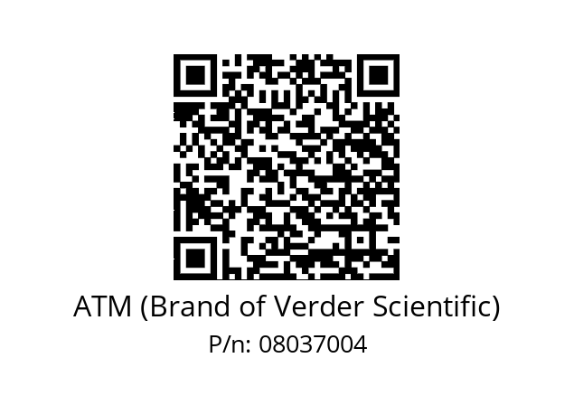   ATM (Brand of Verder Scientific) 08037004