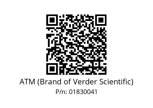   ATM (Brand of Verder Scientific) 01830041