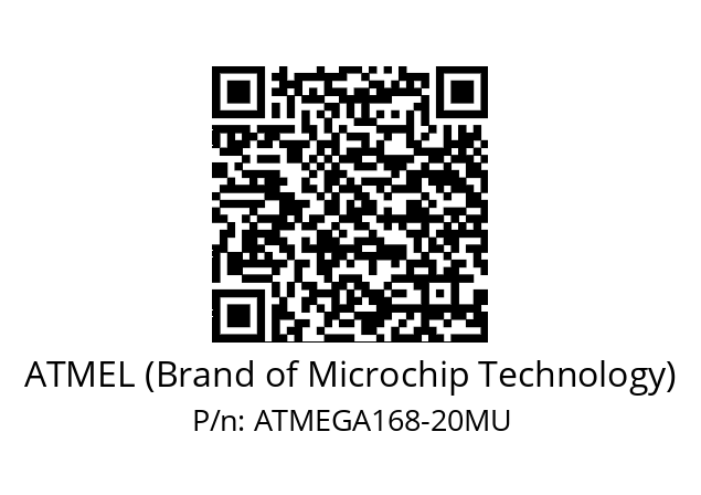   ATMEL (Brand of Microchip Technology) ATMEGA168-20MU