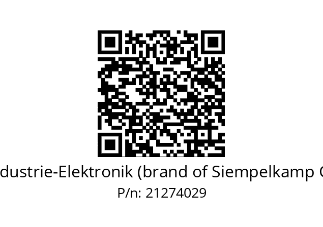   ATR Industrie-Elektronik (brand of Siempelkamp Group) 21274029