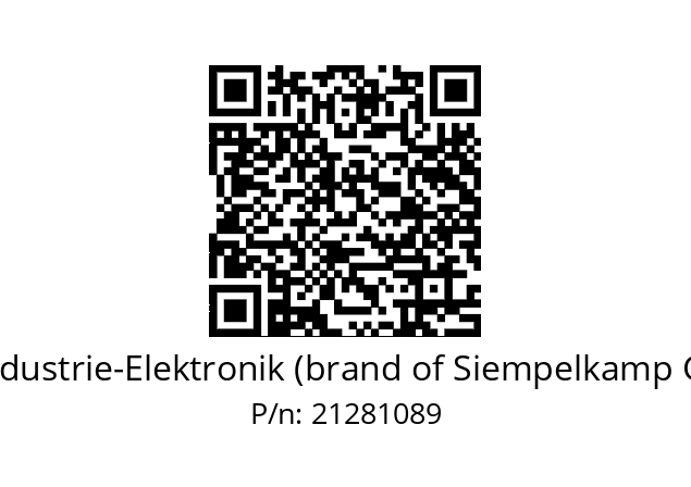   ATR Industrie-Elektronik (brand of Siempelkamp Group) 21281089