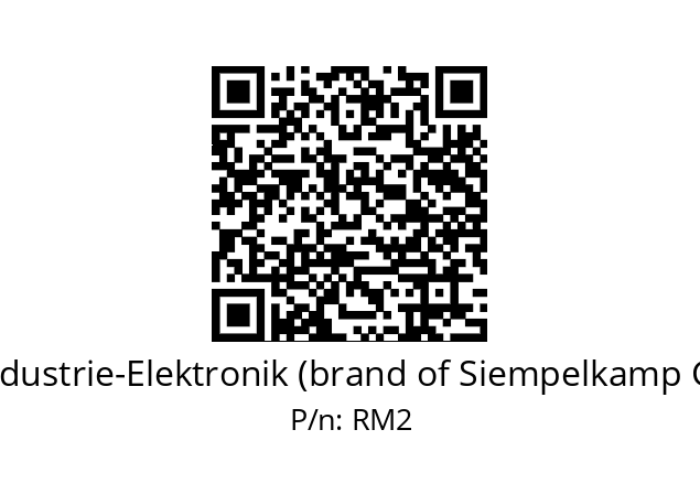   ATR Industrie-Elektronik (brand of Siempelkamp Group) RM2