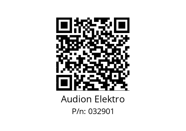   Audion Elektro 032901