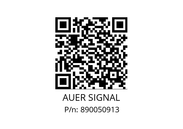   AUER SIGNAL 890050913