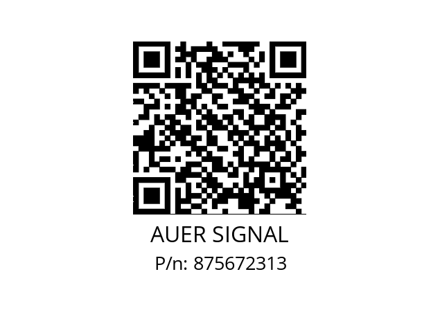   AUER SIGNAL 875672313