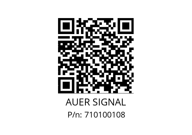   AUER SIGNAL 710100108