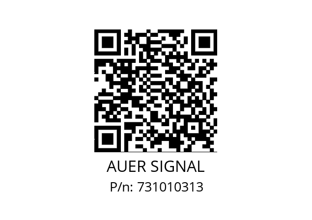   AUER SIGNAL 731010313