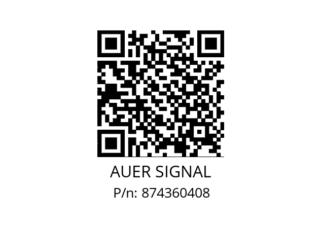   AUER SIGNAL 874360408