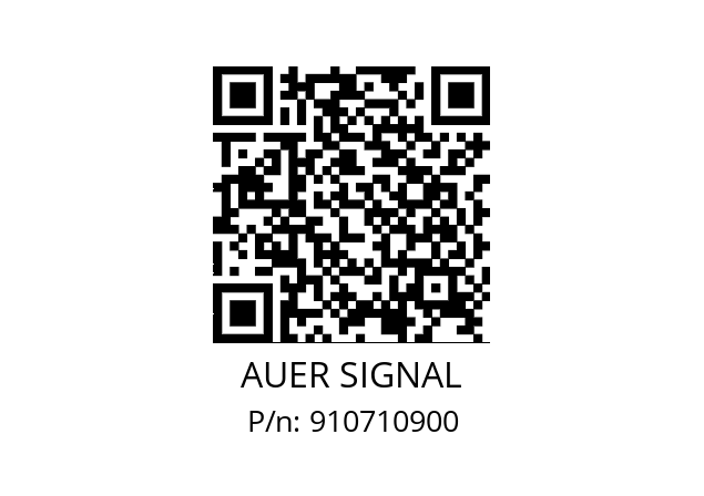   AUER SIGNAL 910710900