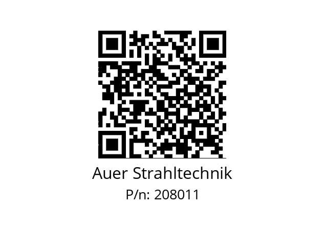   Auer Strahltechnik 208011