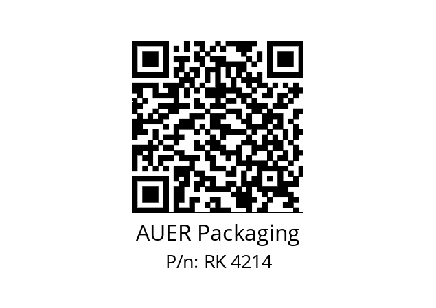   AUER Packaging RK 4214