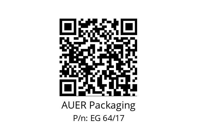   AUER Packaging EG 64/17