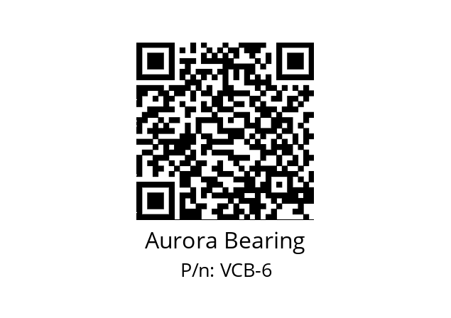   Aurora Bearing VCB-6