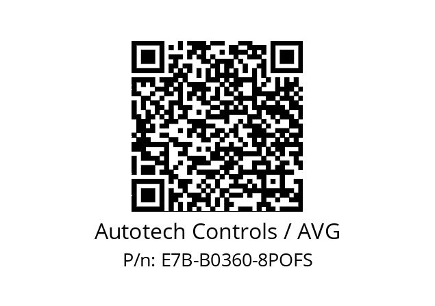   Autotech Controls / AVG E7B-B0360-8POFS