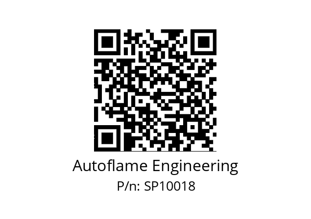   Autoflame Engineering SP10018