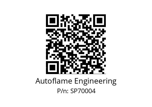   Autoflame Engineering SP70004