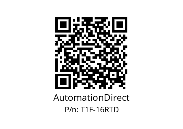   AutomationDirect T1F-16RTD