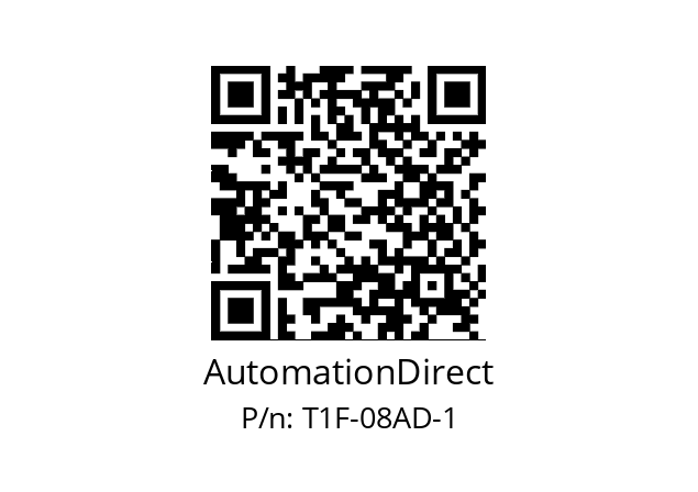   AutomationDirect T1F-08AD-1