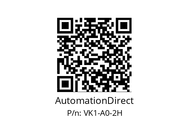   AutomationDirect VK1-A0-2H