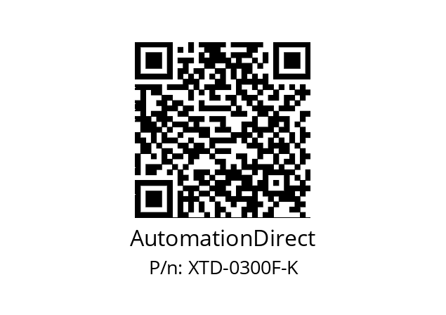   AutomationDirect XTD-0300F-K