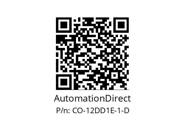   AutomationDirect CO-12DD1E-1-D