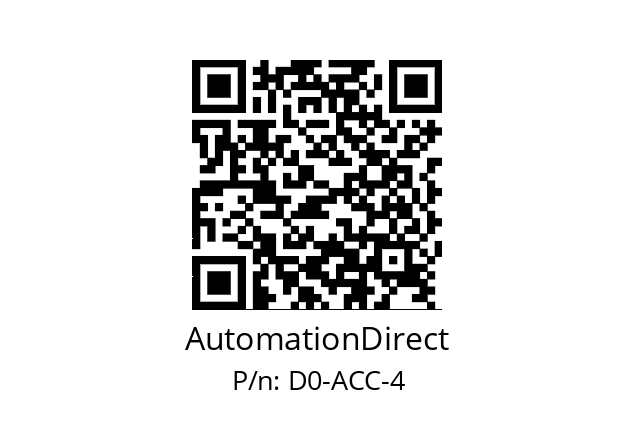   AutomationDirect D0-ACC-4