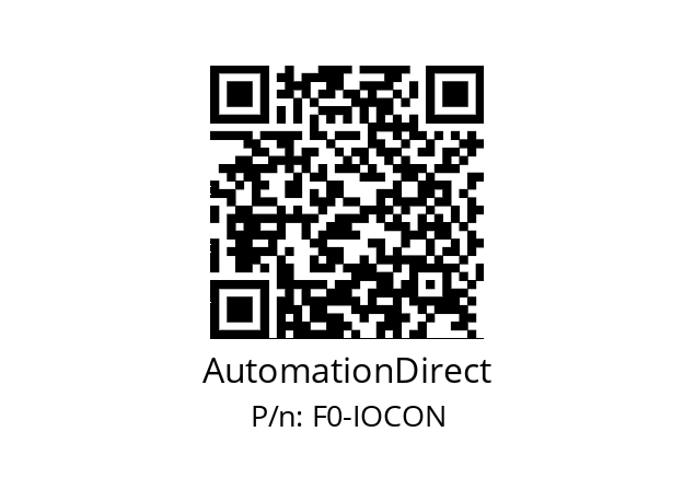   AutomationDirect F0-IOCON