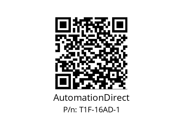   AutomationDirect T1F-16AD-1