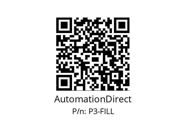   AutomationDirect P3-FILL